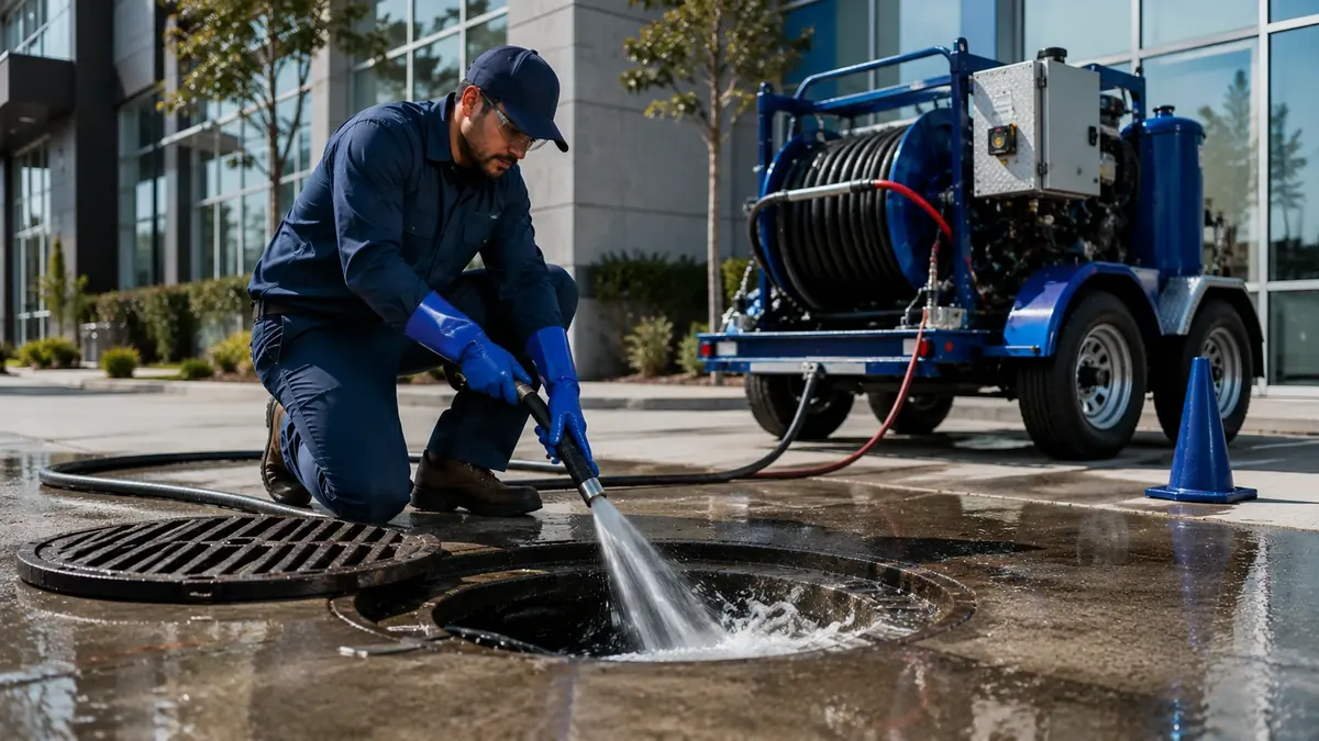 Commercial Hydro Jet Drain Cleaning in South San Francisco
