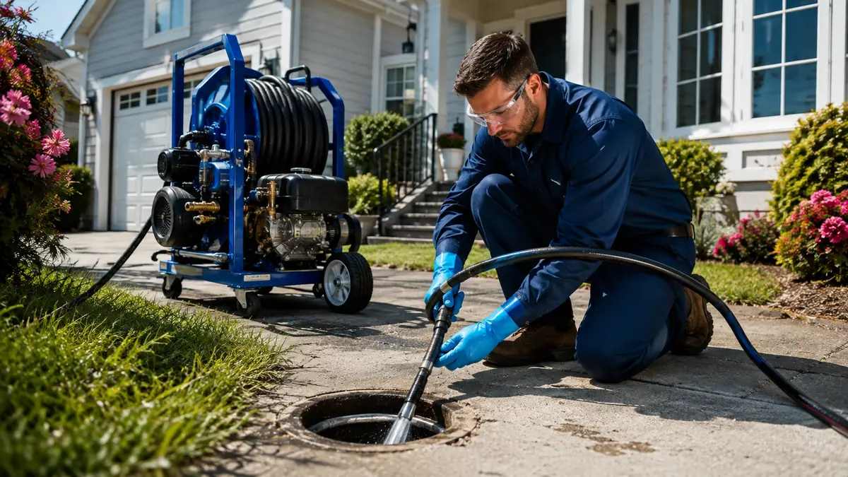 Residential Hydro Jet Drain Cleaning in South San Francisco