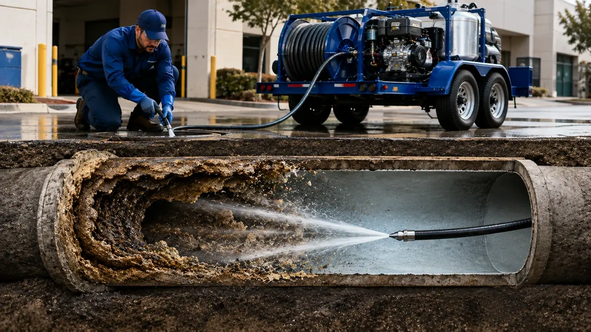 Sewer Pipe Descaling in South San Francisco